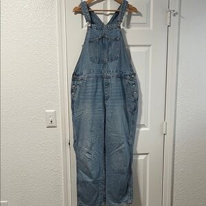 Old Navy Light Blue Denim Overalls